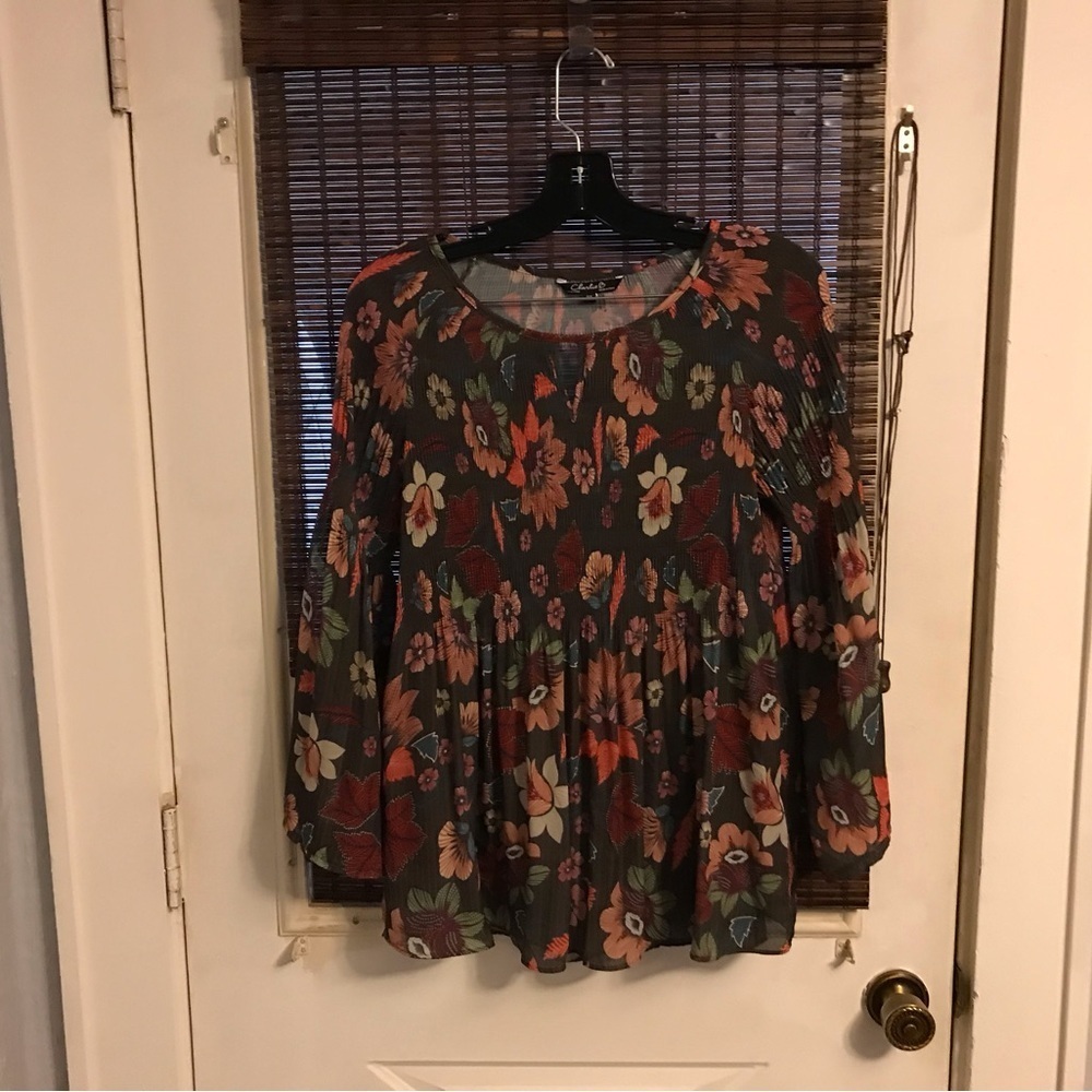Charlie B Floral Blouse